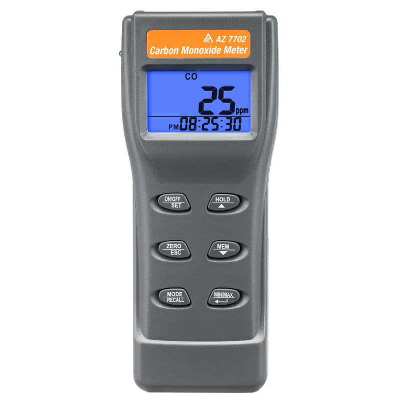 7702 AZ High accuracy handheld carbon monoxide meter for precise CO measurement