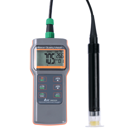 IP67 waterproof AZ 86023 Optical DO water tester.