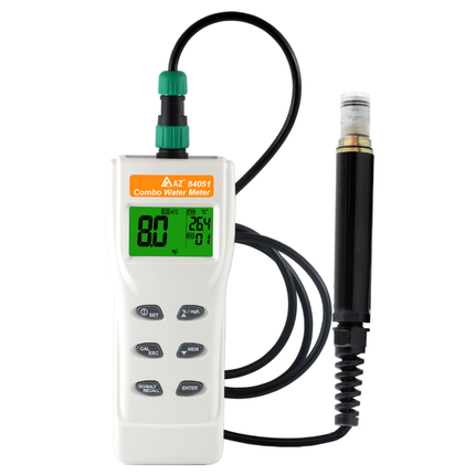 AZ 84051 portable multi-parameter water quality meter.