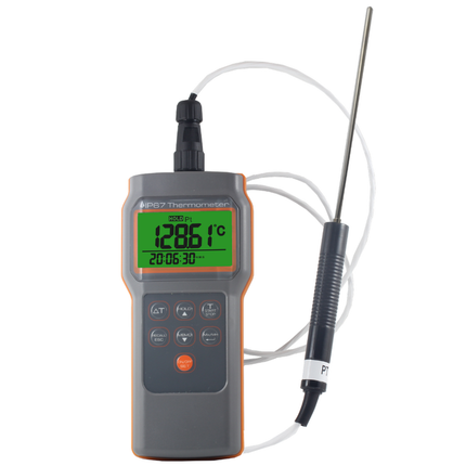 High-precision 8822 AZ Pt100 thermometer with 99 points memory