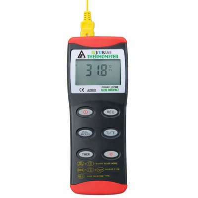 High-stability AZ 8855 single input KJTRSE thermometer for precise industrial measurement.