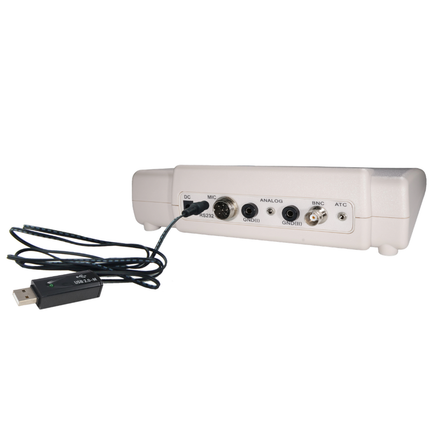 AZ 86503 Preisgünstiges Tischmessgerät mit Analogausgang und PC-Kabel für externe Aufzeichnung