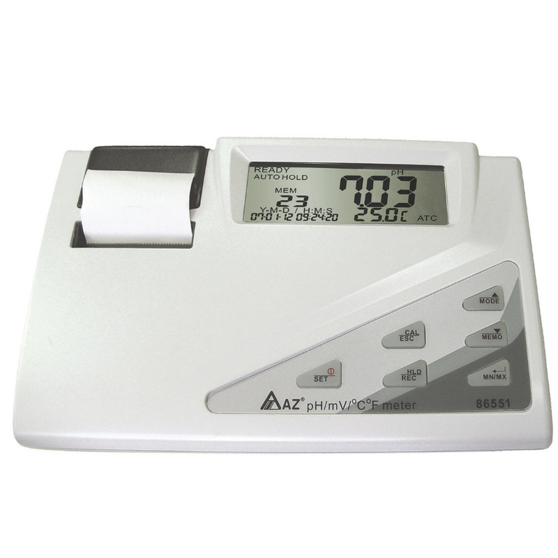 Phページ AZ 86551 Benchtop pH printer with pH Probe Kit