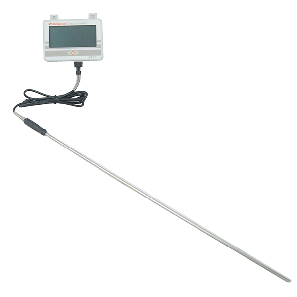 8891 AZ Wasserdichtes Thermometer mit 50 cm Temperatursensor Sonde