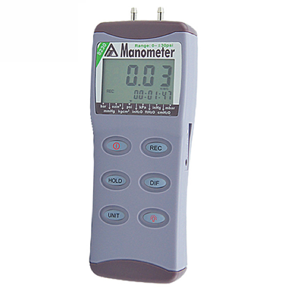 8230 AZ Portable 30 psi Digital Manometer