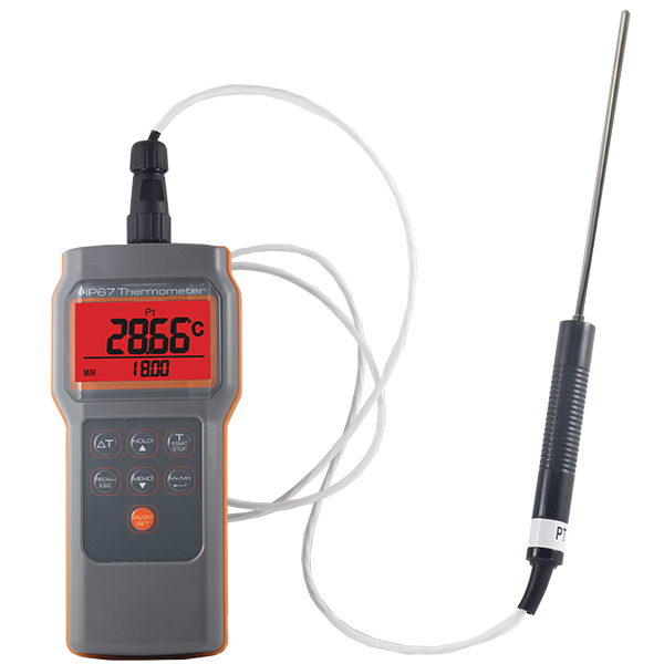8821 AZ Handheld Food HACCP Pt100 RTD IP67 Thermometer