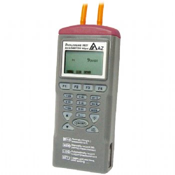 9632 Registrador de dados do manômetro de pressão digital AZ 2 psi