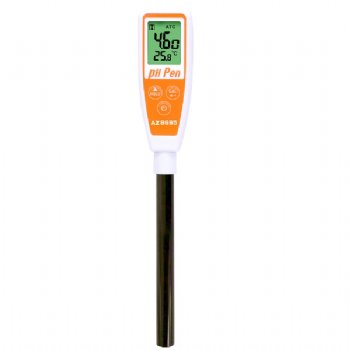 8695 AZ 방수 평평한 표면의 긴 튜브 pH 펜