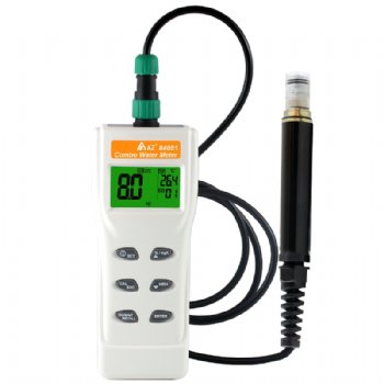 Medidor de agua combinado 84051 AZ-pH / COND. / SALT / TDS / DO
