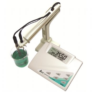 Medidor de calidad de agua para mesa de trabajo 86502 AZ - pH / ORP / mV