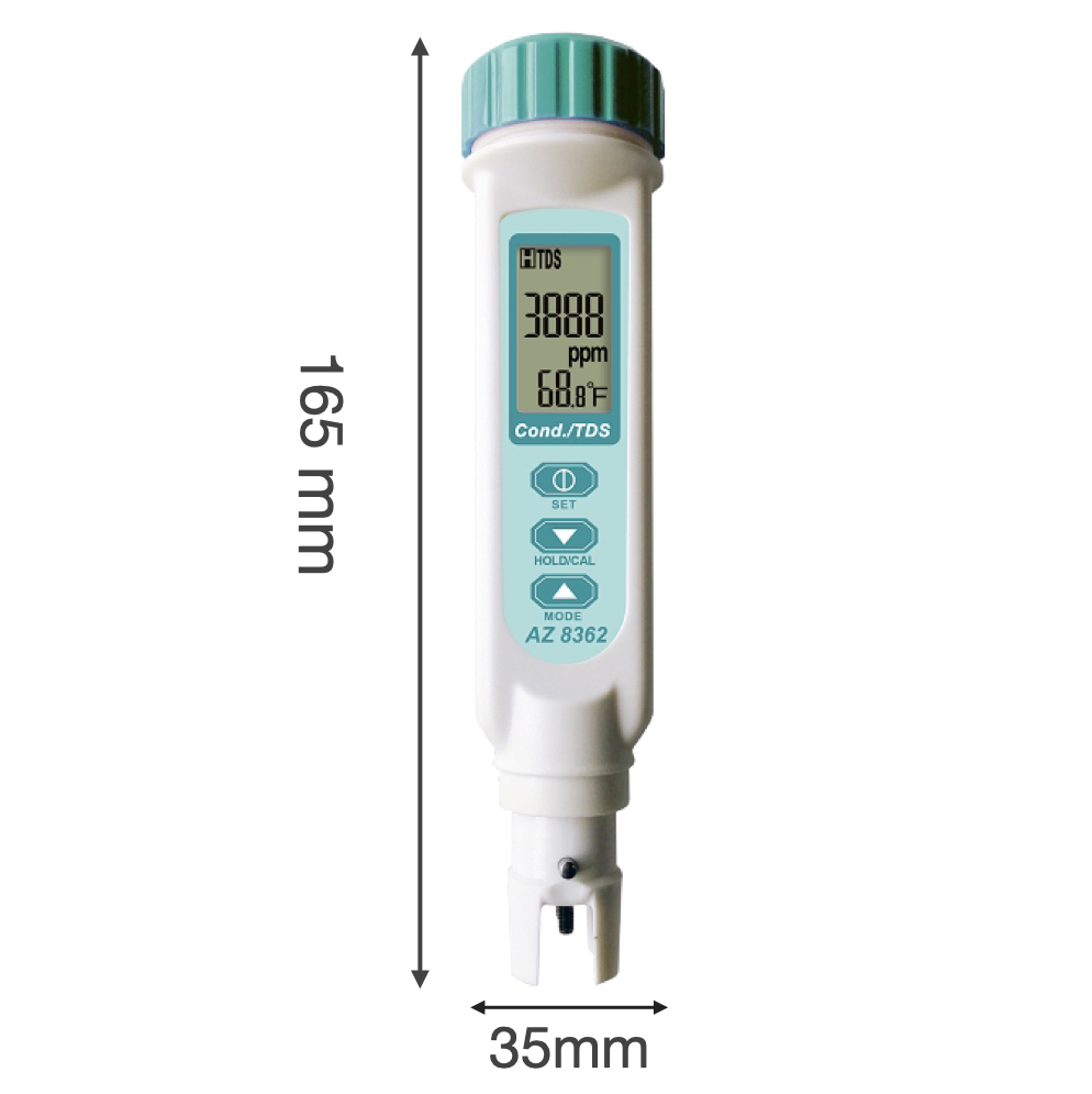 8362 AZ Water Quality Conductivity and TDS Tester